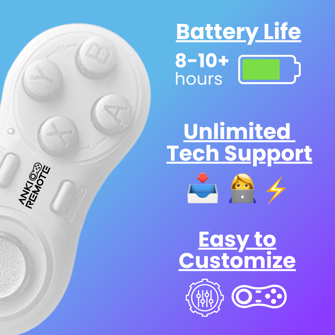 White Anki Remote Benefits